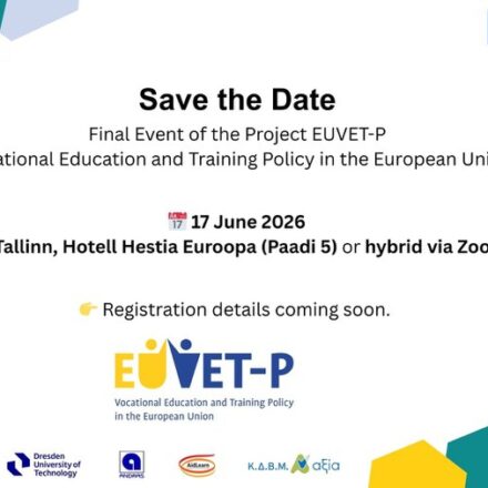 Online Event: Το μέλλον της Επαγγελματικής Εκπαίδευσης στην Ευρώπη!